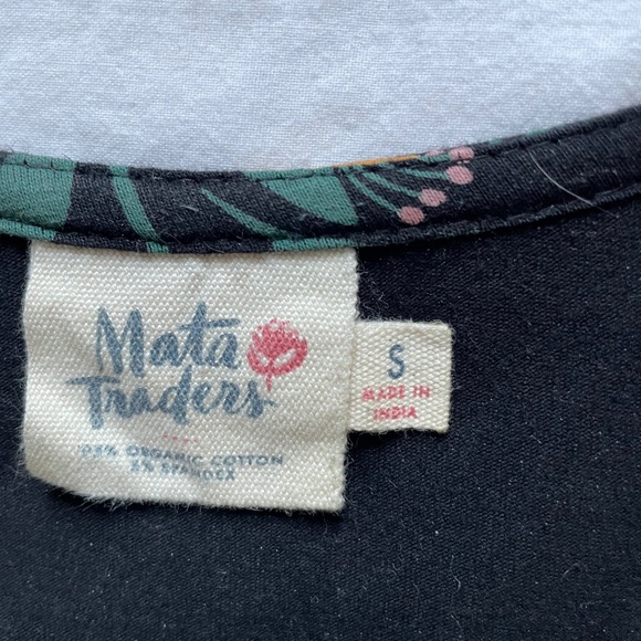 Mata Traders wrap top jersey knit dress - Picture 2 of 4